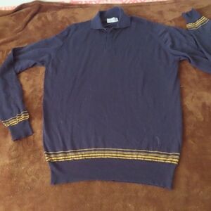 john smedley polo sweater large